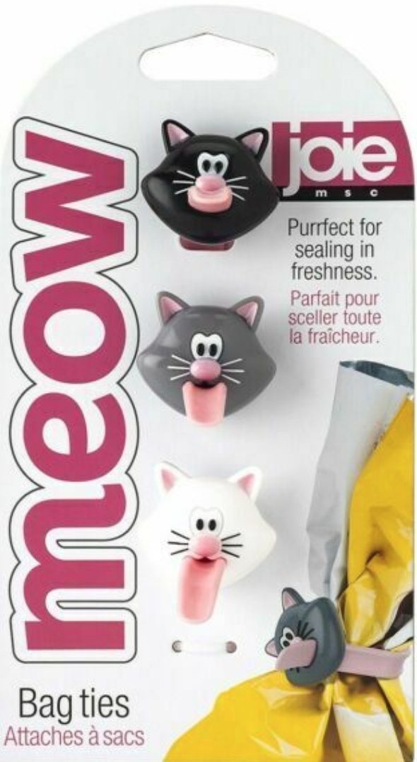 Bag Ties Meow