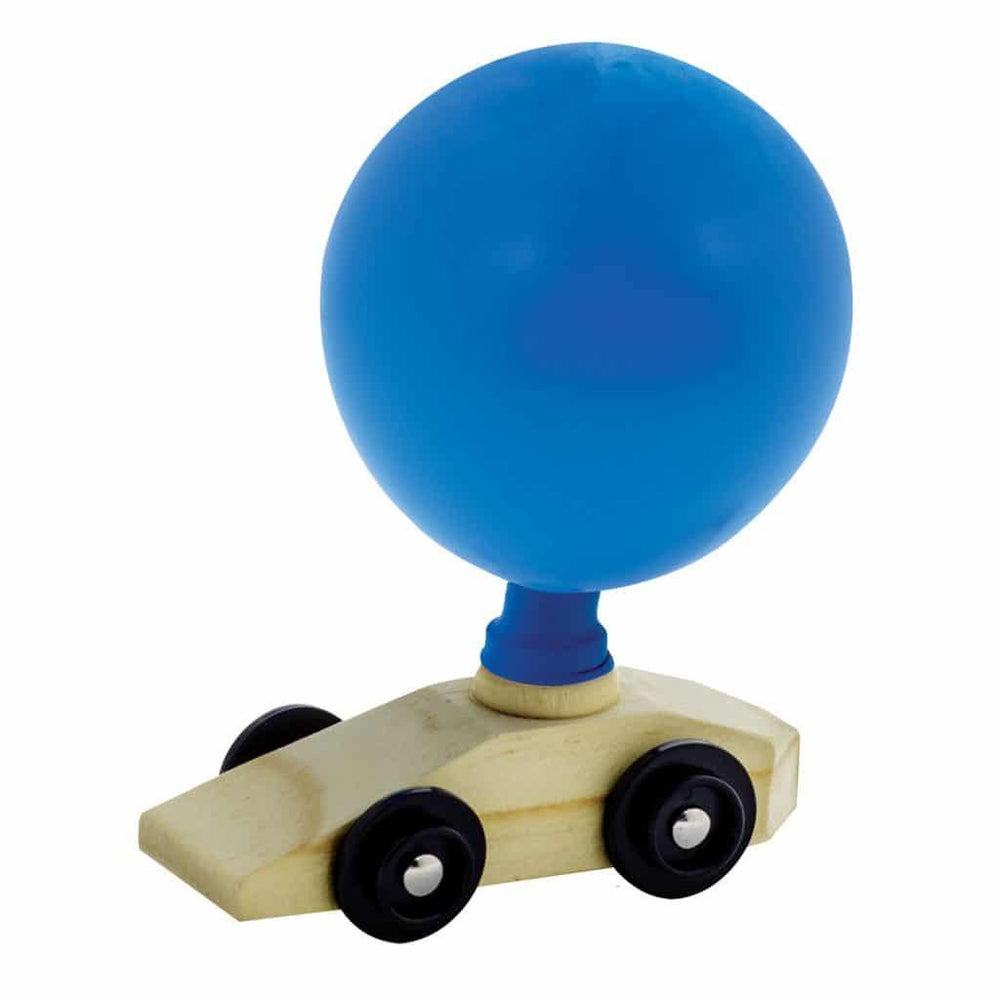 Balloon Powered Car Classic Wooden Toy