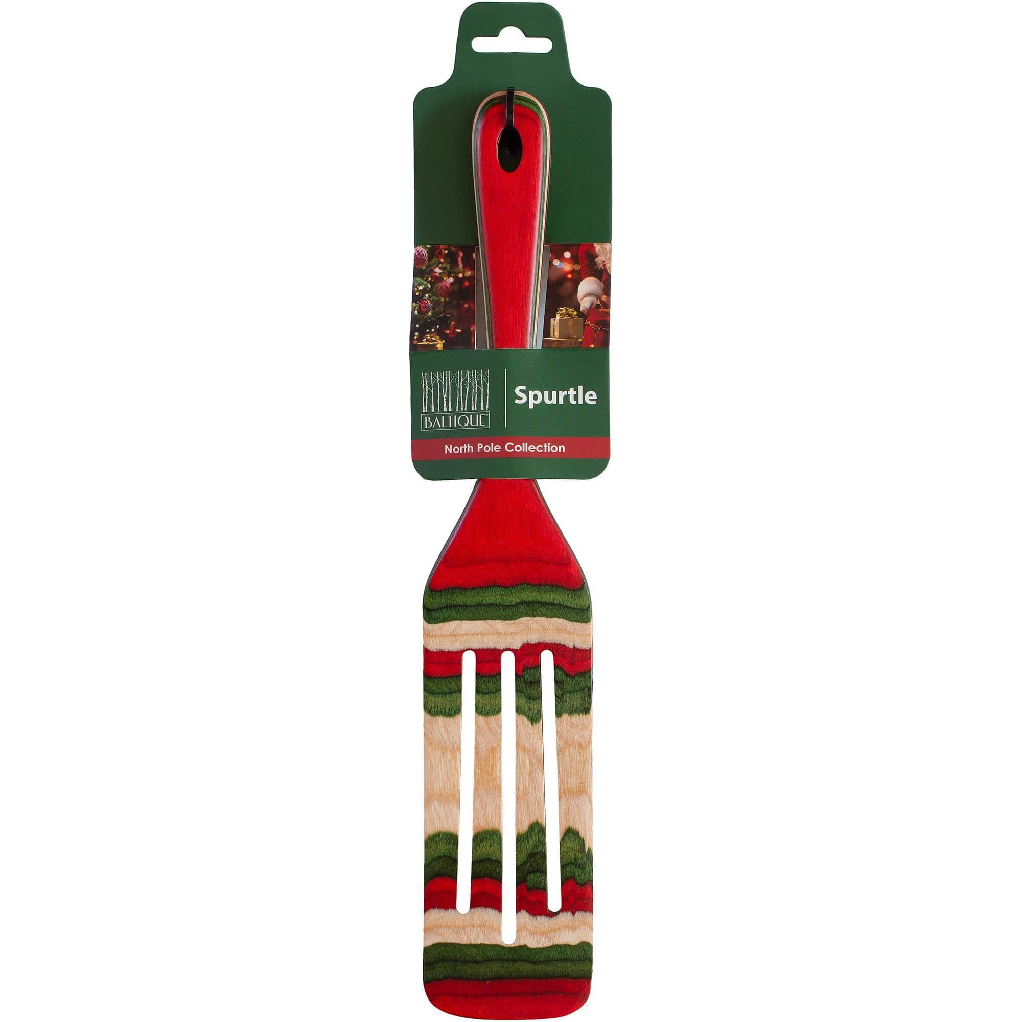 Baltique® Slotted Spurtle  North Pole Collection - Golden Gait Mercantile