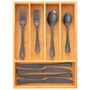 Bamboo Flatware Organizer