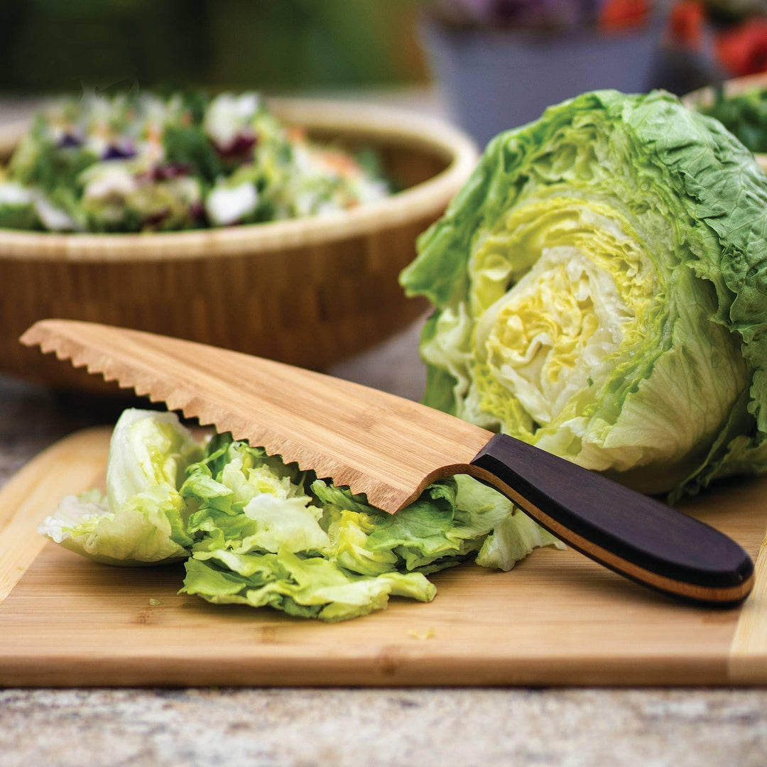 Bamboo Lettuce Knife