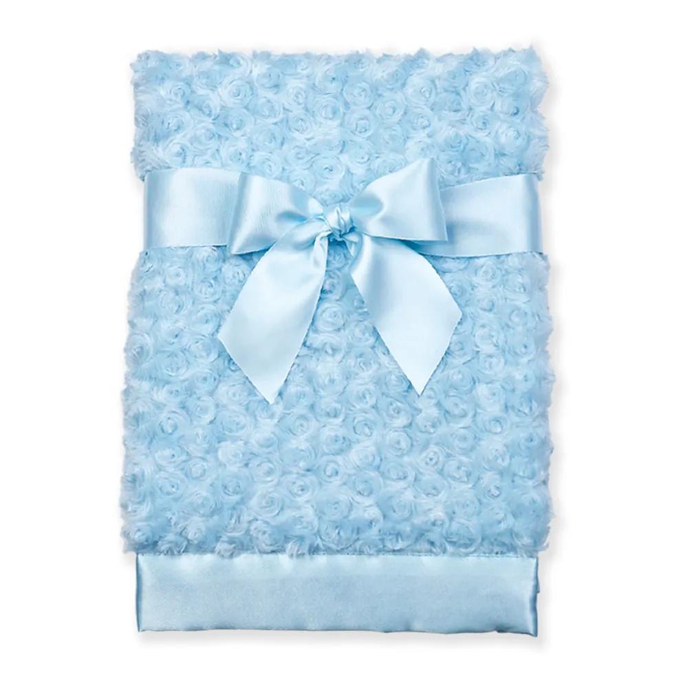 Bearington Collection | Blue Swirly Snuggle Blanket