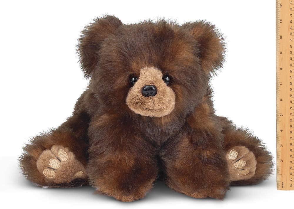 Bearington Baby Shaggy The Brown Teddy Bear Plush, 11 Inch Bear Stuffed  Animal