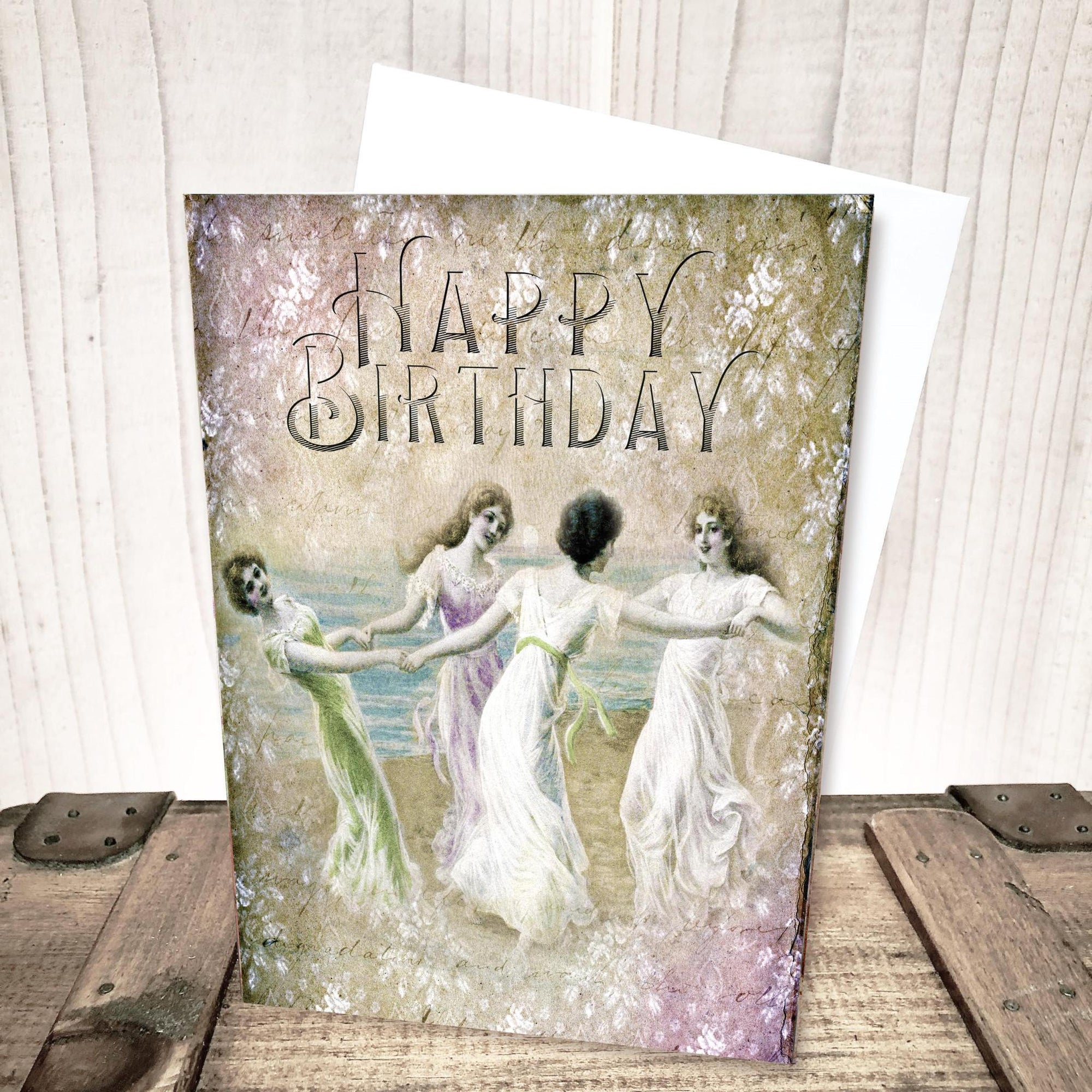Beauties at the Beach Birthday Card by Yesterday's Best