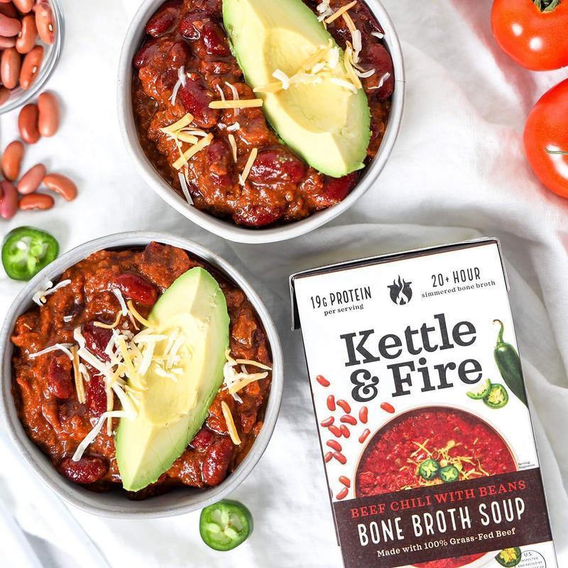 Beef Chili with Beans Bone Broth Soup