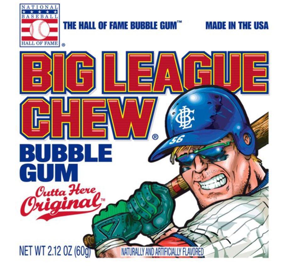 BIG LEAGUE CHEW Bubble Gum Kid's Contest Pop Art ~ Comic Page PRINT AD 2006