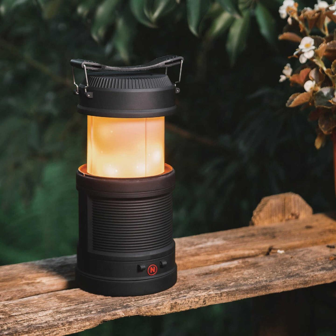 Big Poppy Rechargeable Flickering Lantern