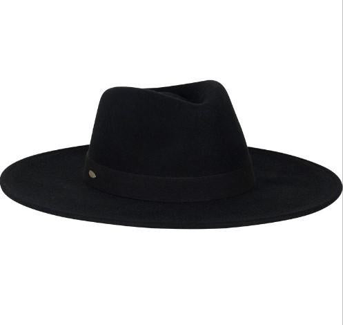 Inaki Wool Felt Safari Hat Black