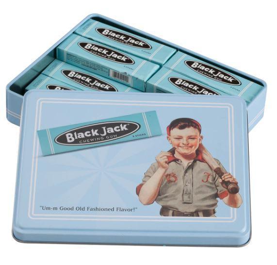 Black Jack Chewing Gum Tin