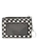 Keychain Wallet | Gingham Black