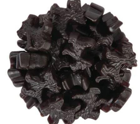 Black Licorice Scottie Dogs