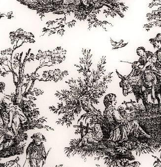 Decorative Silicone Lillie Pad Coaster | Toile Black Toile