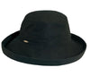 Women's Cotton Sun Hat Black