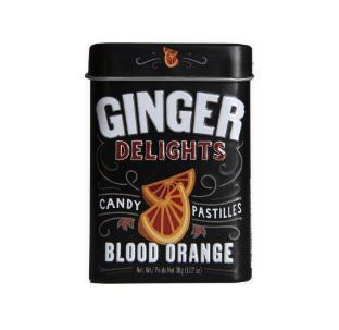 Clawhammer Ginger Delights Candy Pastilles Blood Orange