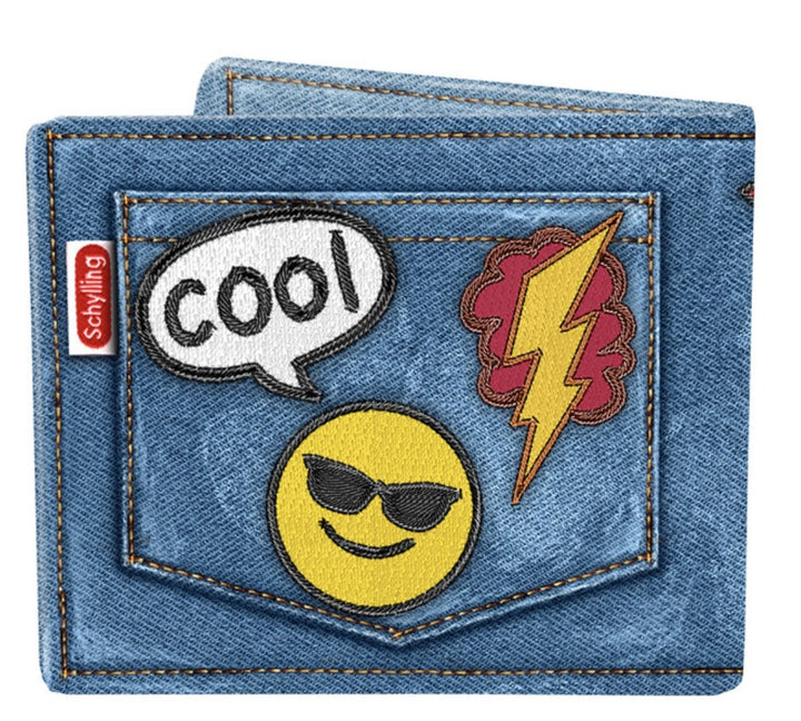 Kids Wallets Blue Cool