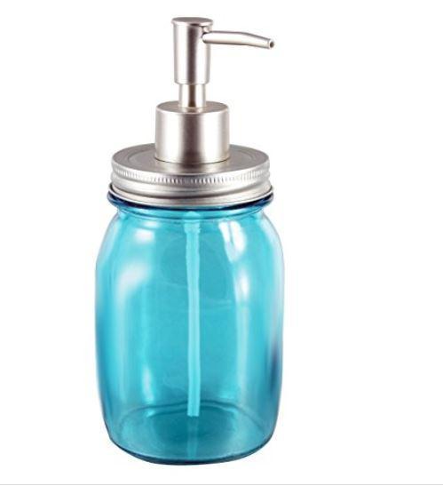 Blue Farmhouse Soap Dispenser