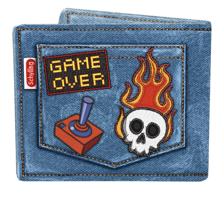 Kids Wallets Blue Gamer