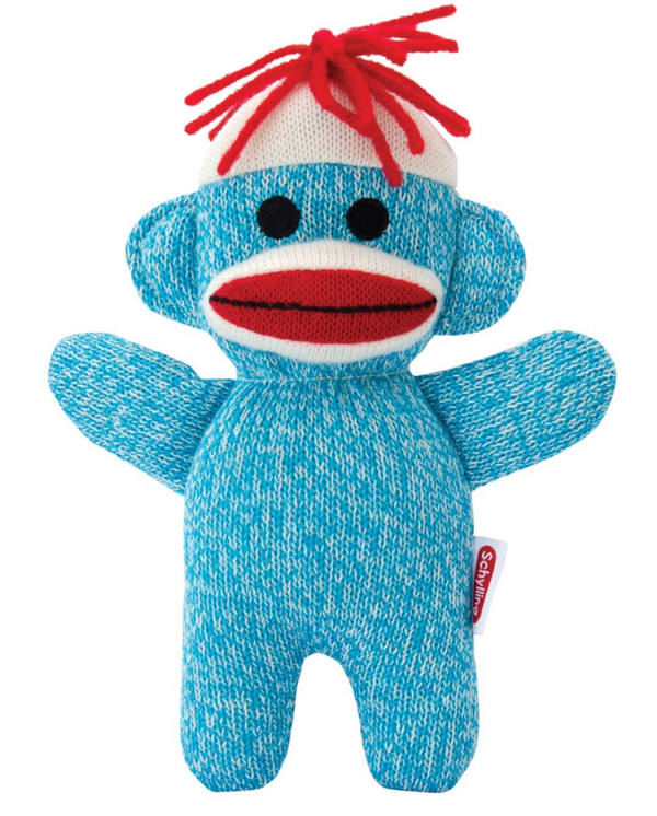 Sock Monkey Babies Blue