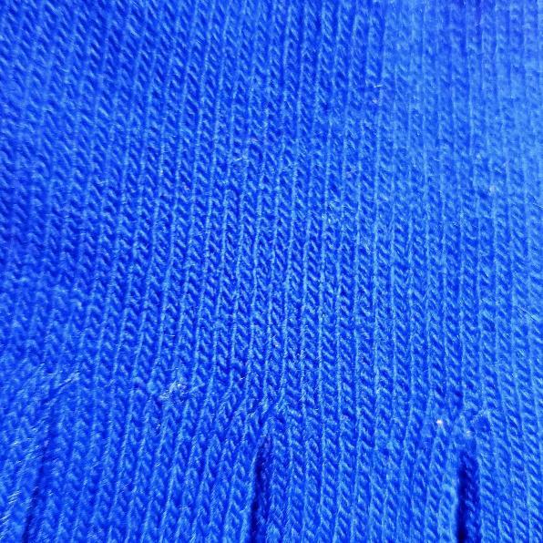 Stretch Knit Gloves Blue