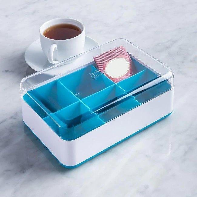 Tea Storage Box Blue