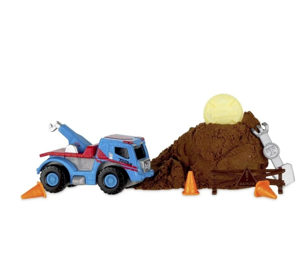 Tonka Mud Rescue Blue Tow Truck