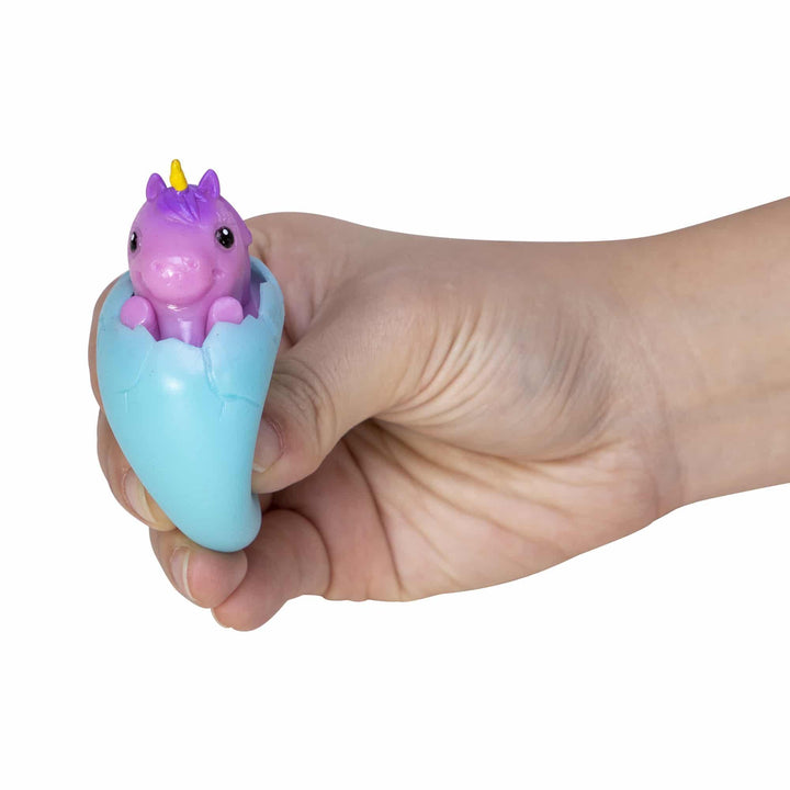 Unicorn Squeezy Peek Hatch Blue