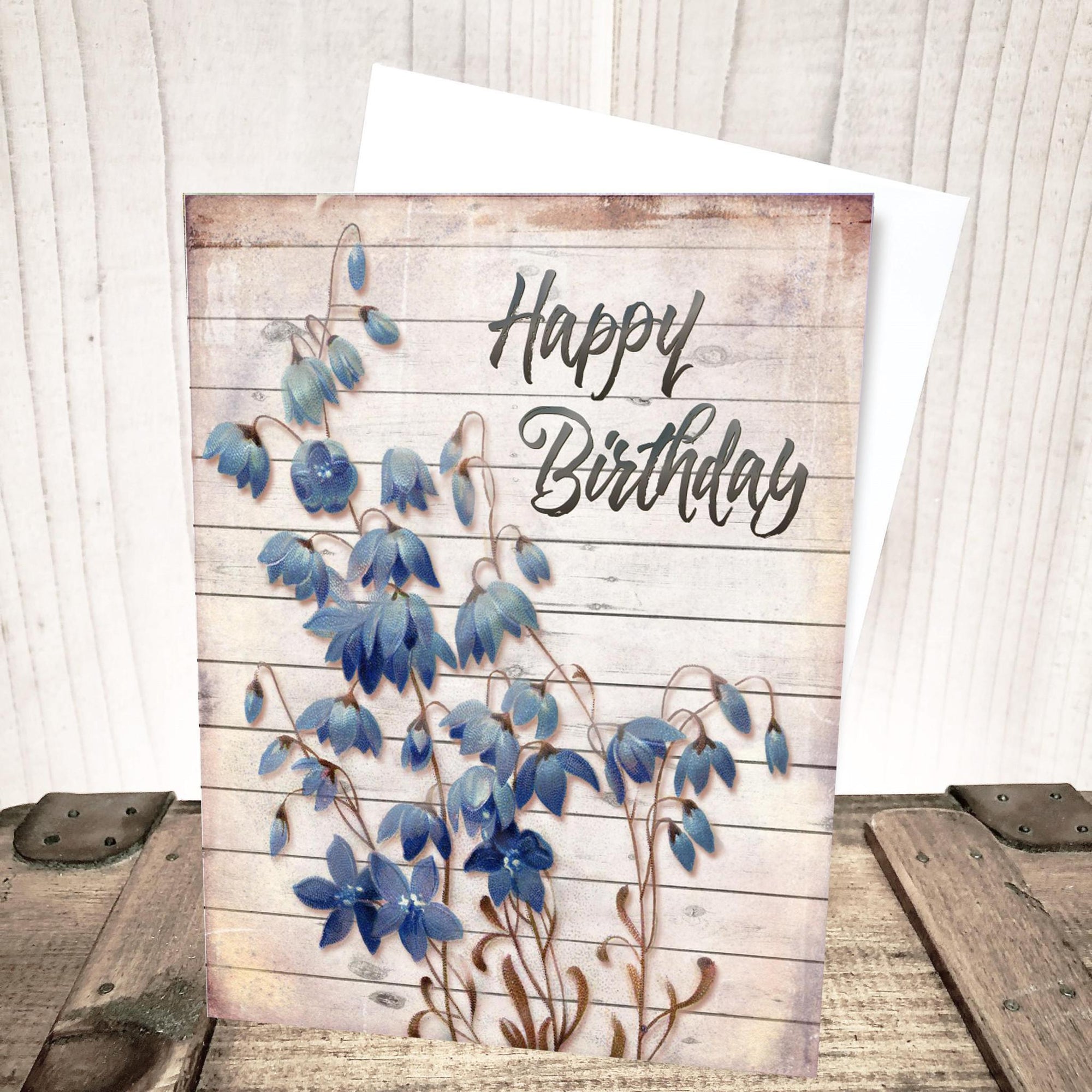 Bluebell Birthday Card by Yesterday's Best