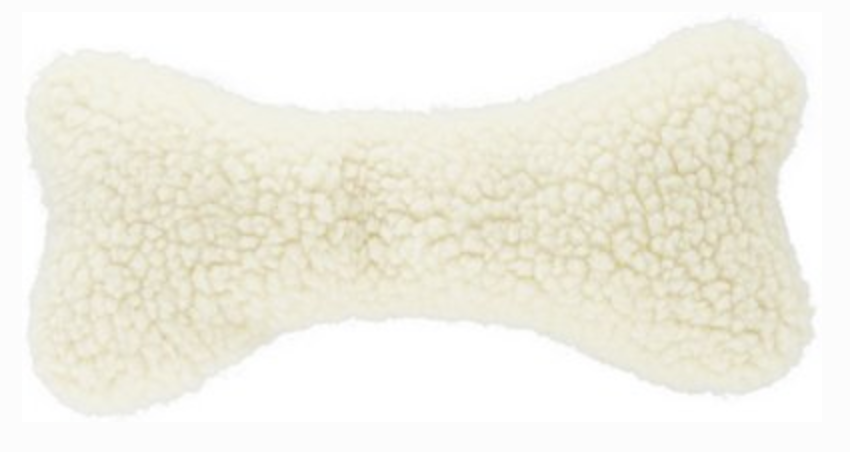 Bone Shaped Wool Pet Toy