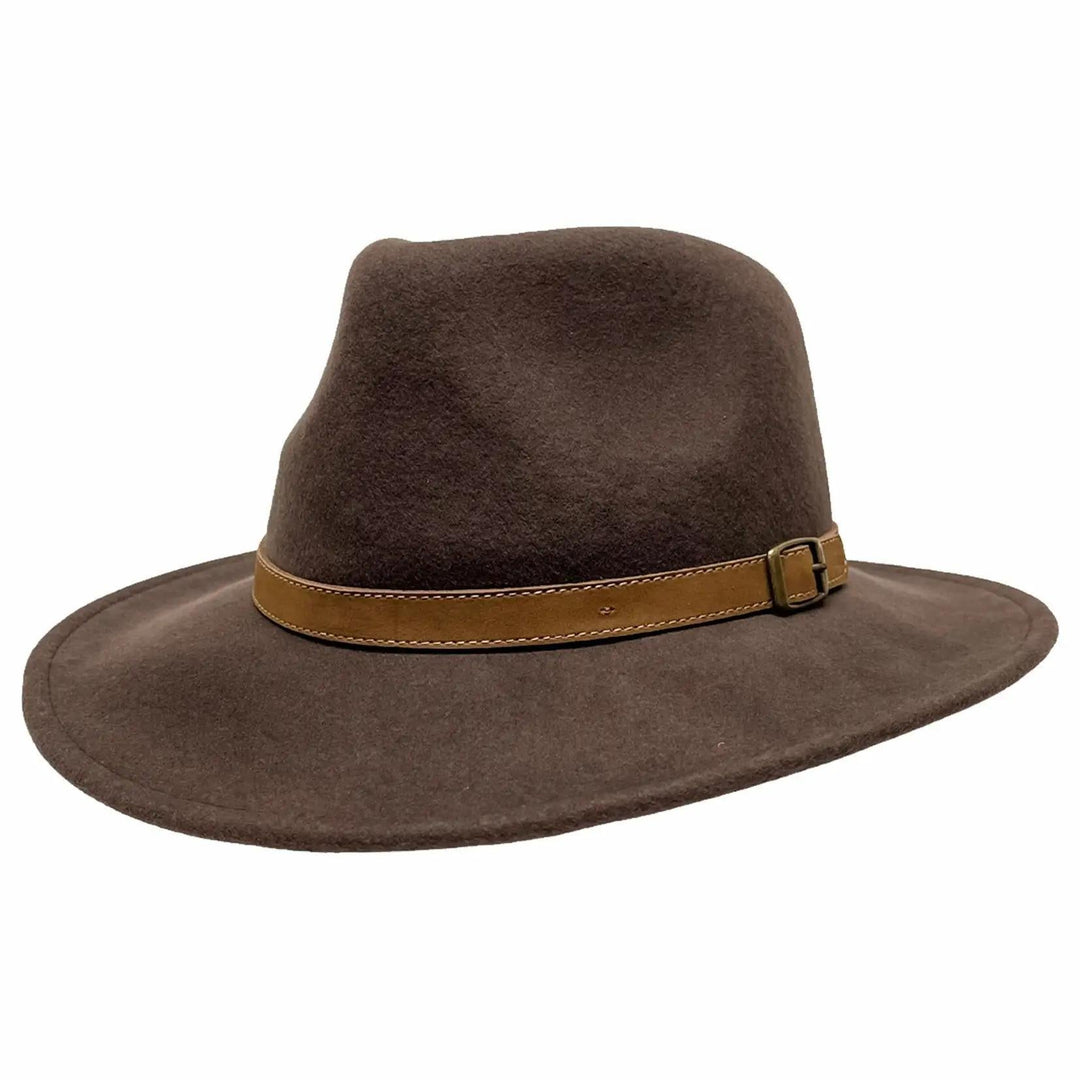 Boondocks Felt Cowboy Hat | Brown