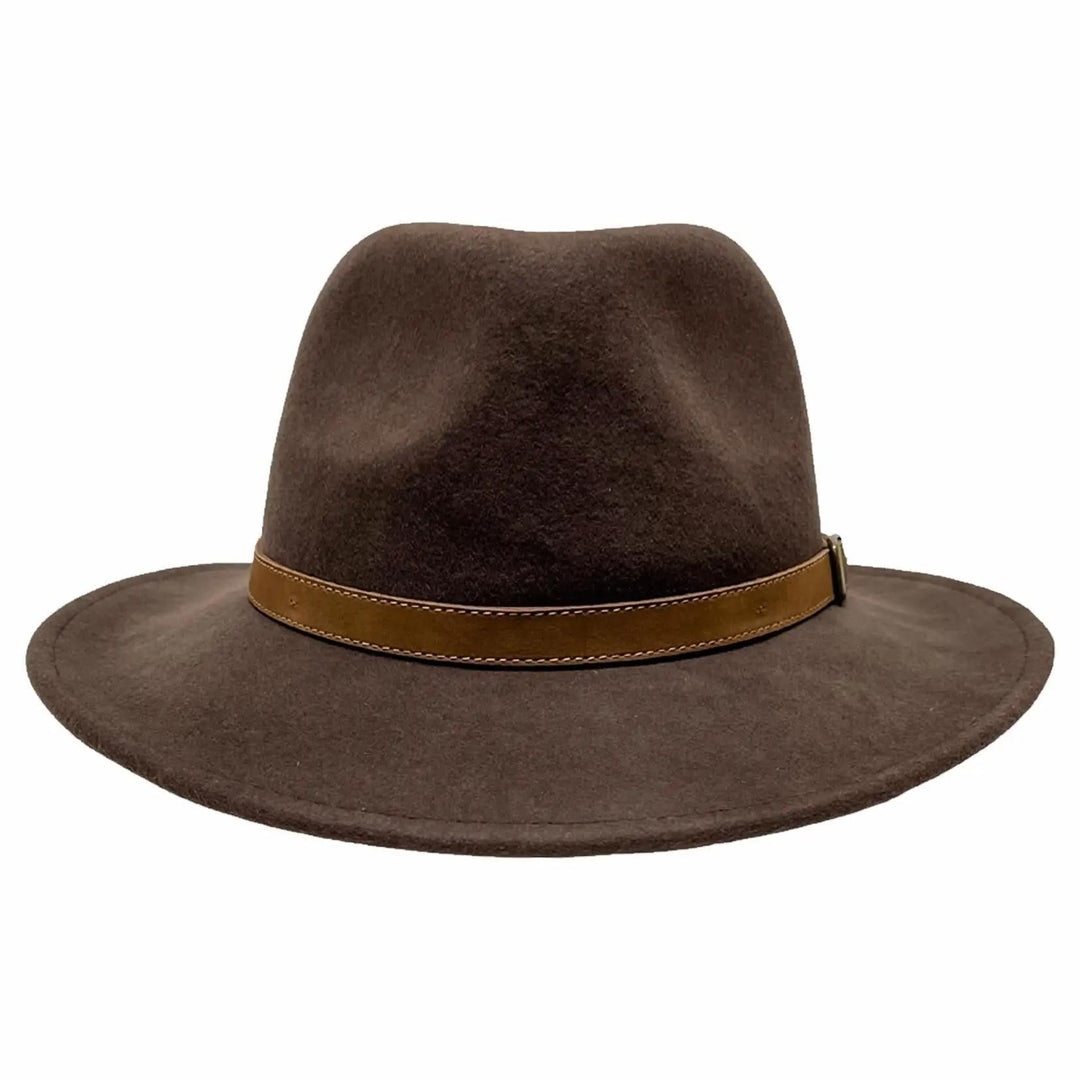 Boondocks Felt Cowboy Hat | Brown