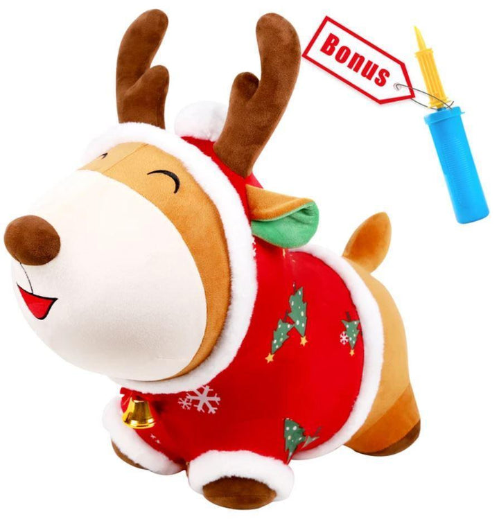 Bouncy Ride On Hopping Reindeer