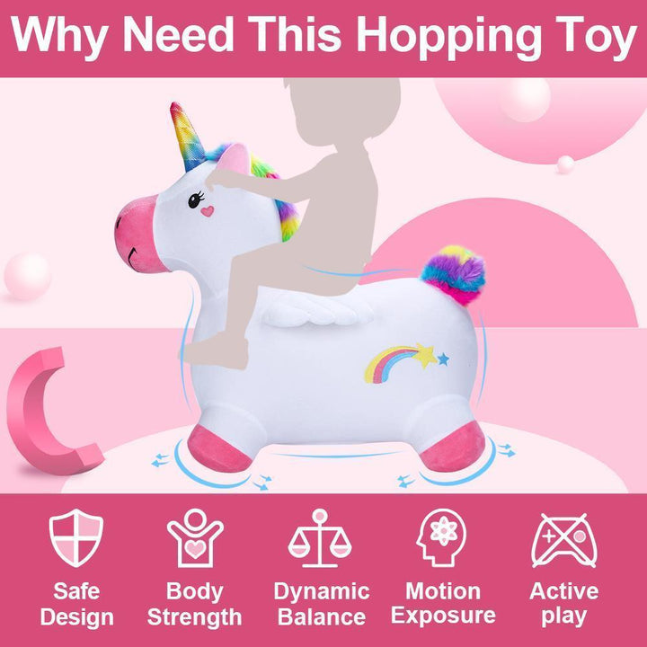 Bouncy Ride On Unicorn