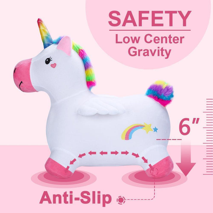Bouncy Ride On Unicorn