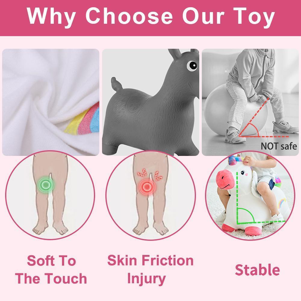 Bouncy Ride On Unicorn