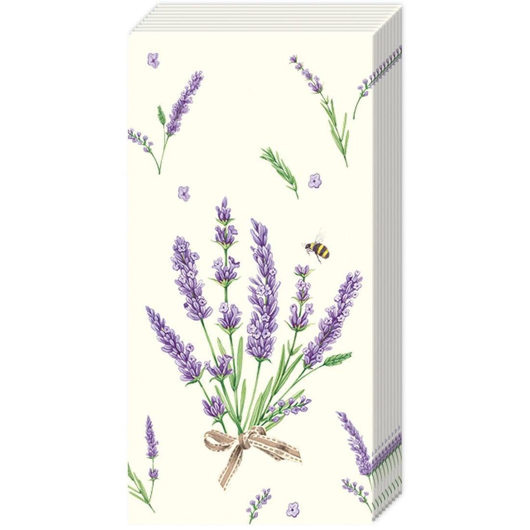 Bouquet of Lavender Pocket Tissues