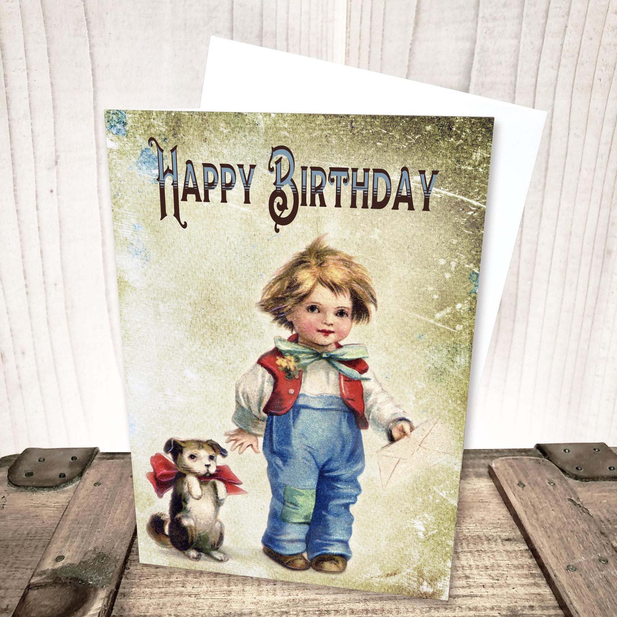 Boy Happy Birthday Card by Yesterday's Best