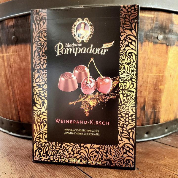 Madame Pompadour Chocolate Liquor Drops Brandy Cherry Cream