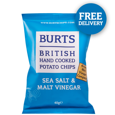 British Sea Salt and Malt Vinegar Hand Cooked Potato Chips