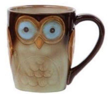 Night Owl Mugs Brown