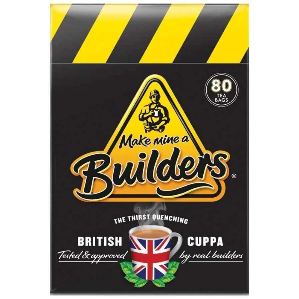 Builders Tea Bags - 80 Count