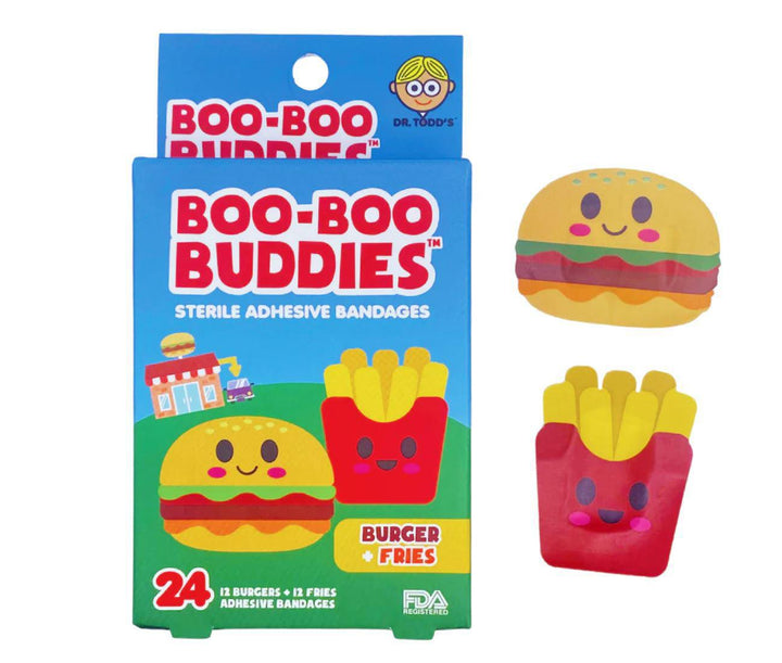 Boo-Boo Buddies Bandages Burger & Fries