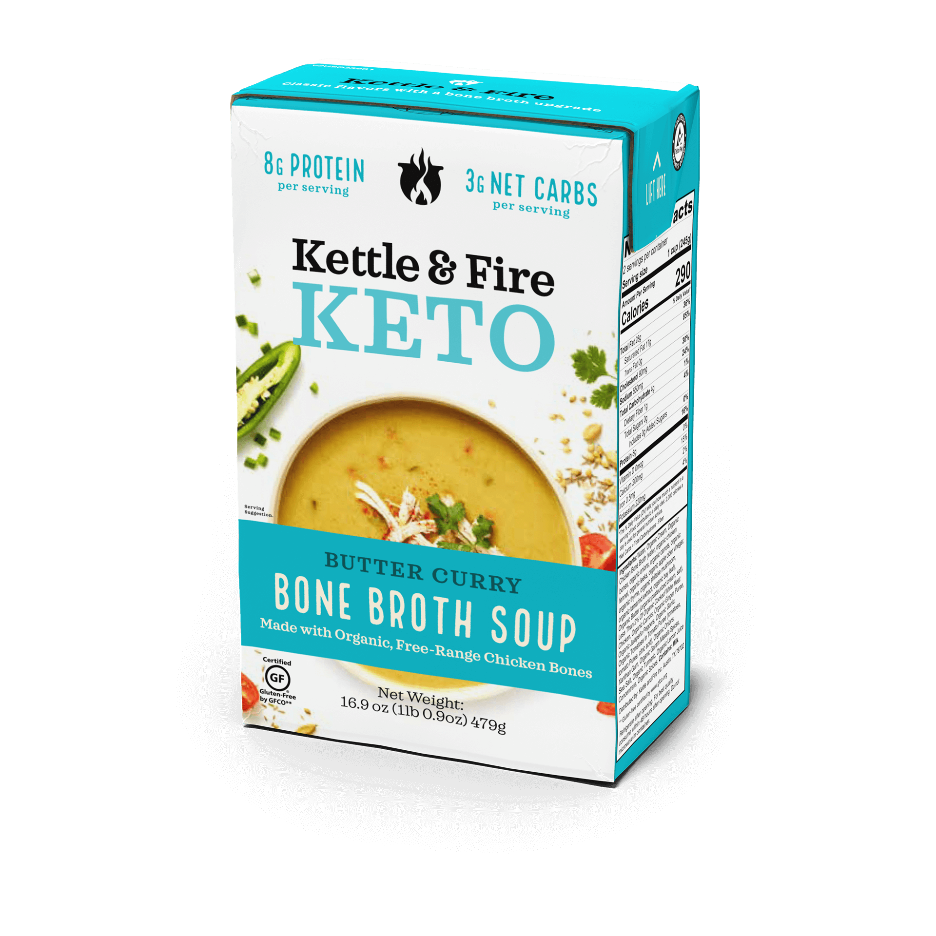 Butter Curry KETO Bone Broth Soup