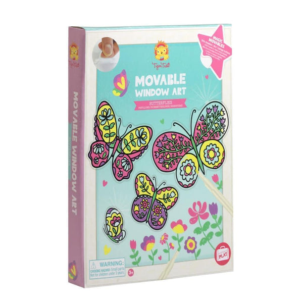 Butterflies Moveable Window Art craft Kit