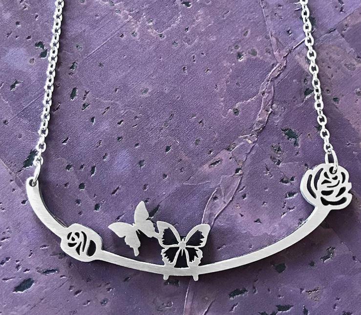 Butterflies Necklace