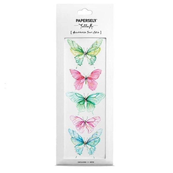 Colorful Temporary Tattoo Stickers | Butterfly Butterfly W