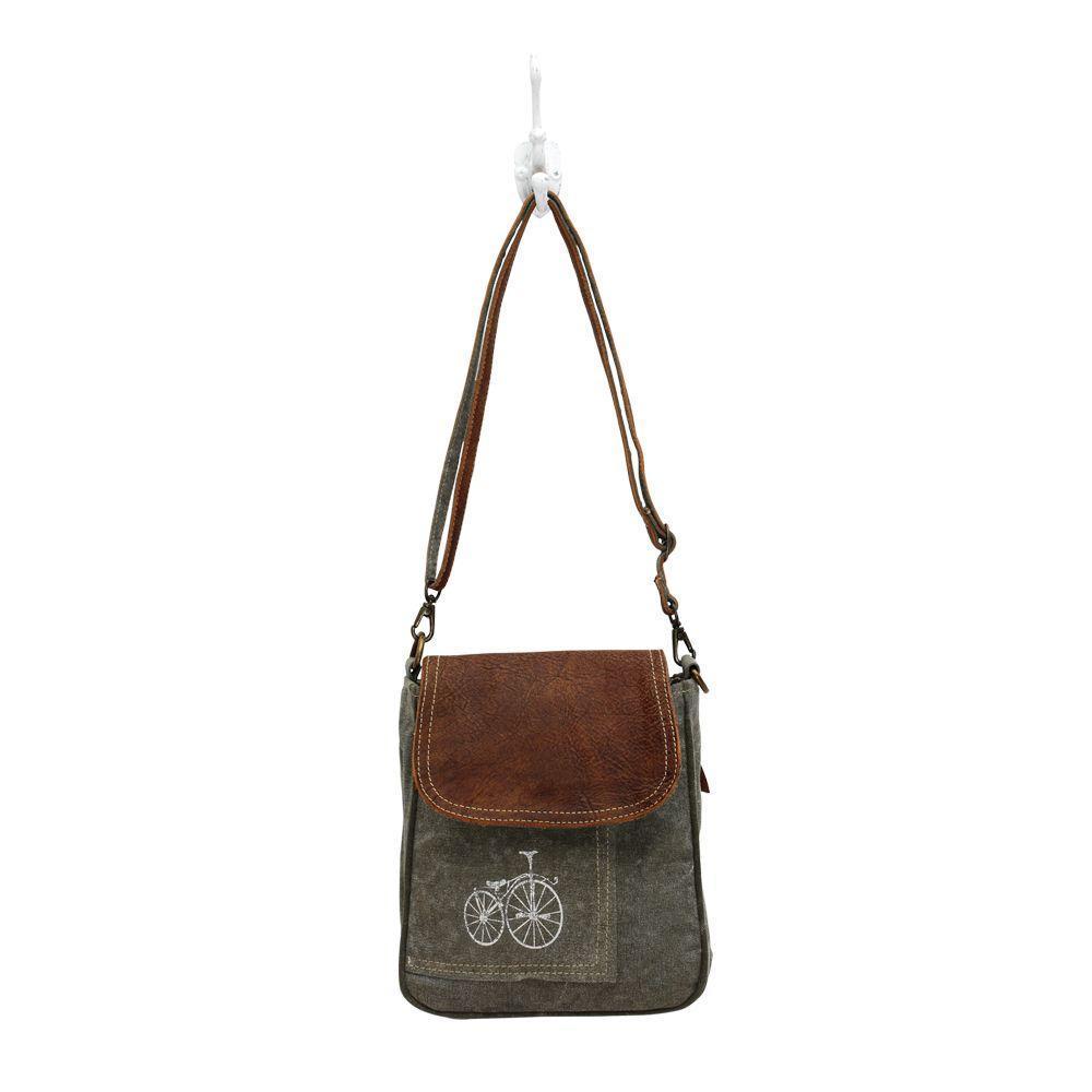 By-cycle Print Shoulder Bag