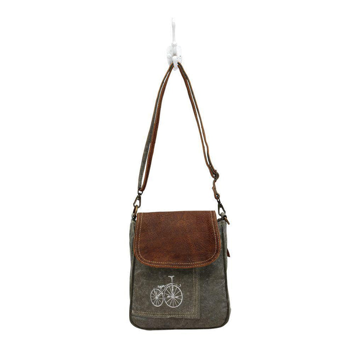 By-cycle Print Shoulder Bag