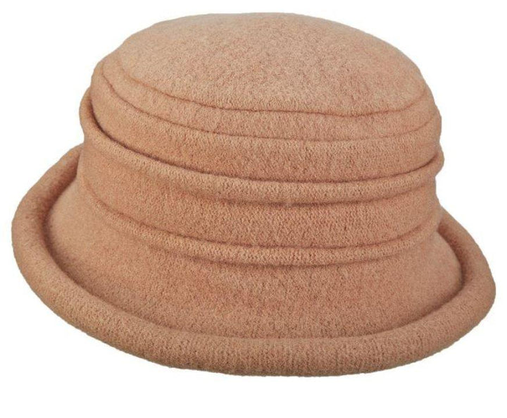 Women's Boiled Wool Cloche Tula Camel