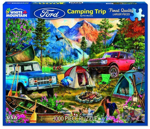 Camping Trip 1000 Piece Puzzle