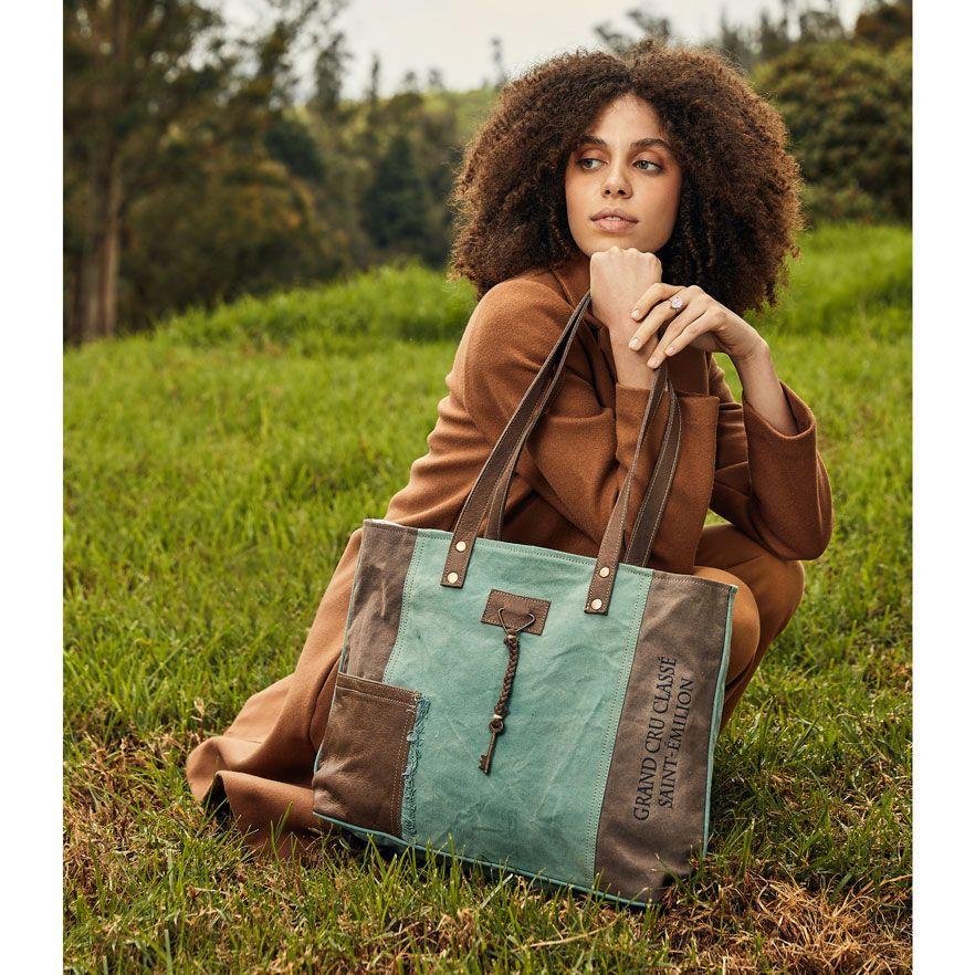 Caribbean Current Tote Bag